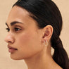 Triple Hoop - earring